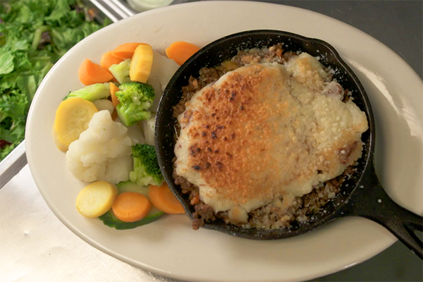 shepherd's pie from The Duke Pub