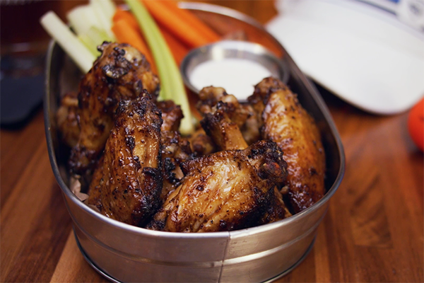 Grilled "Backyard" Wings from Top Golf