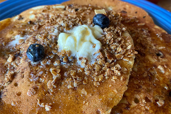 J. Christopher's - Blueberry Crunchcake