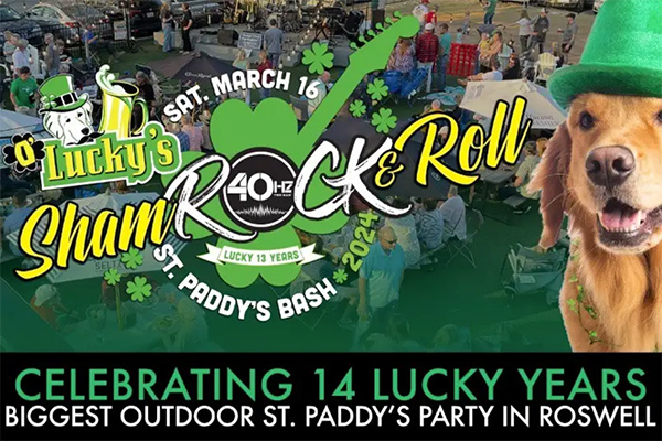 luckys st Patricks day event in Roswell 