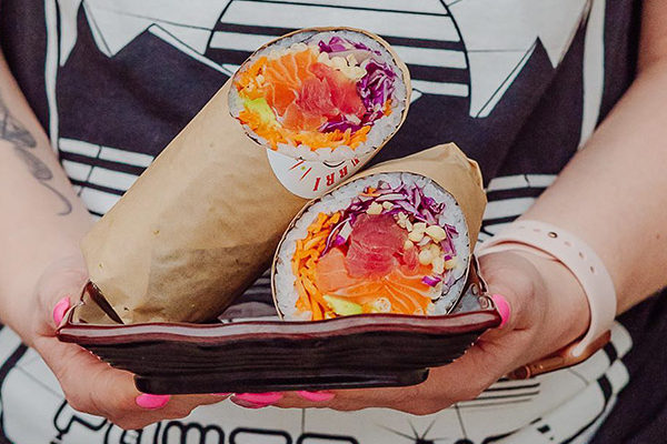 Poke Burri - Sushi Burritos | Photo: Facebook/pheastatl