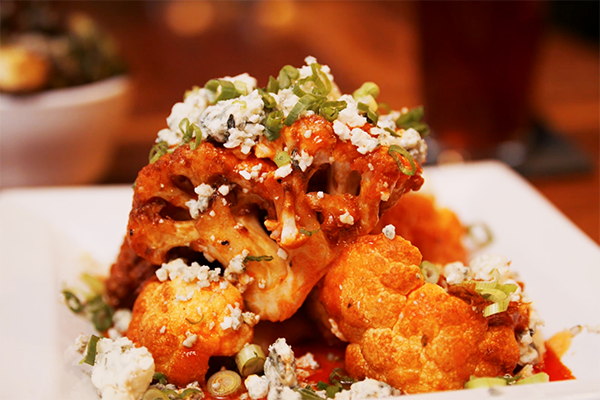 Buffalo cauliflower from Big Oak Tavern