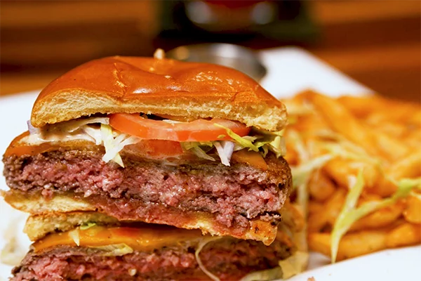 The Big Oak Steak Burger from Big Oak Tavern