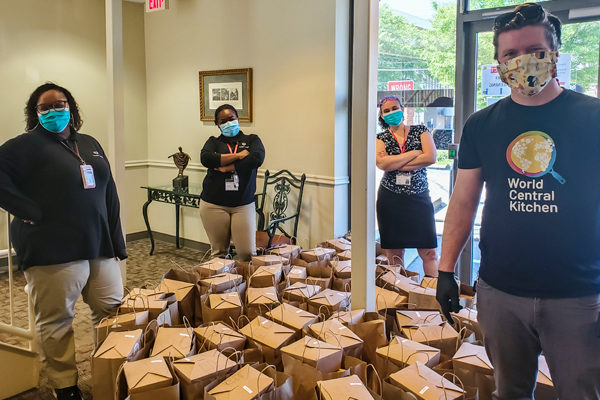 World Central Kitchen and Empire State South Donate Meals to Frontline Workers at Mercy Care Atlanta | Photo: Courtesy of Mercy Care Atlanta