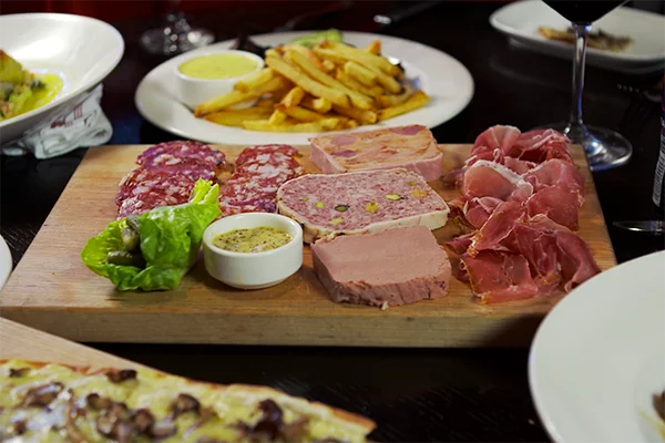 The charcuterie board from Bistro Niko.