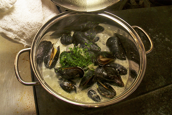 Mussels Gilbert from Bistro Niko.