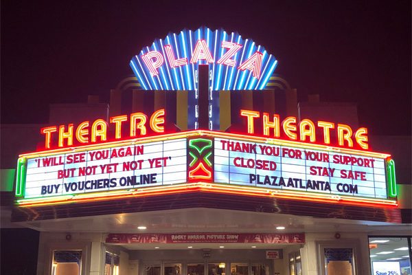 Plaza Atlanta Marquee | Photo: Facebook/plazaatlanta