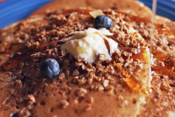 The Blueberry Crunchcakes from J. Christopher's