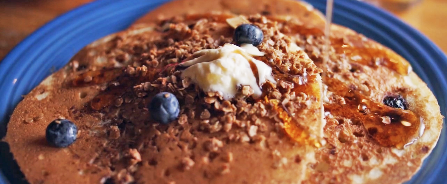 The Blueberry Crunchcakes from J. Christopher's