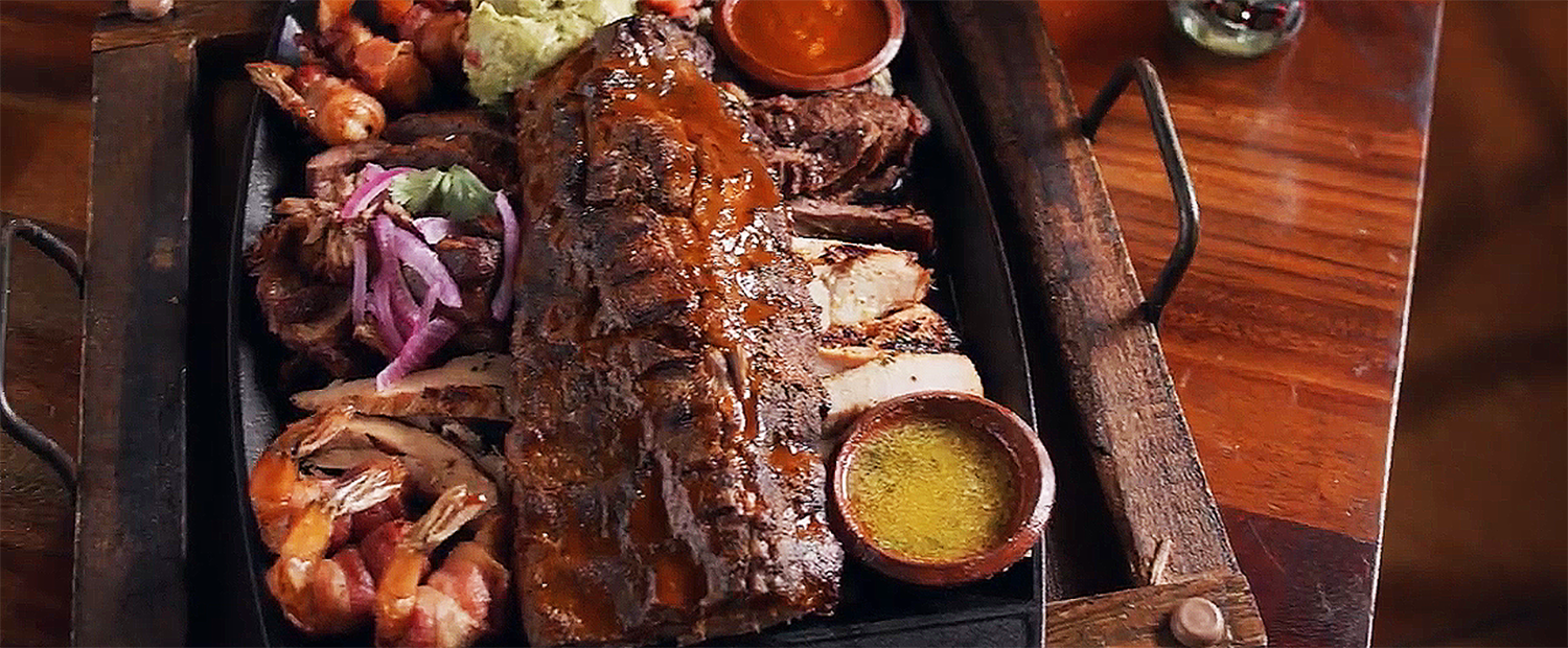 The Parrillada los reyes from No Mas Cantina