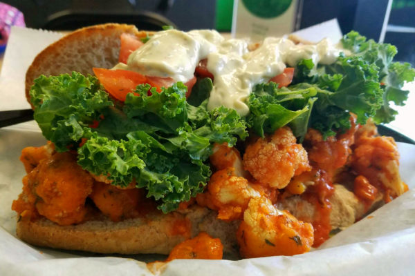 Viva La Vegan - Cauliflower Sub | Photo: Facebook/vivalaveganatl