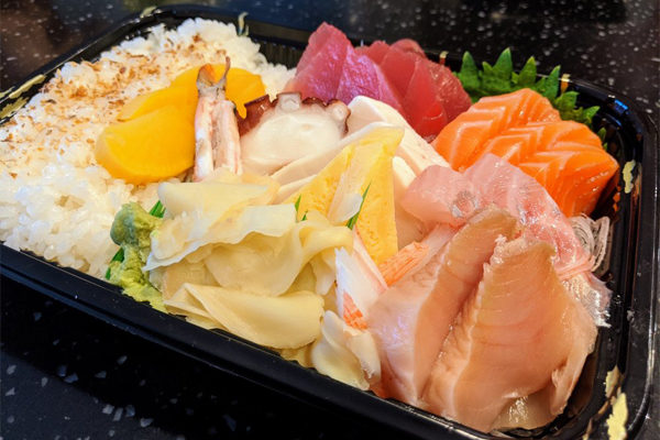 Nova Sushi - Takeout Chirashi Don | Photo: Yelp