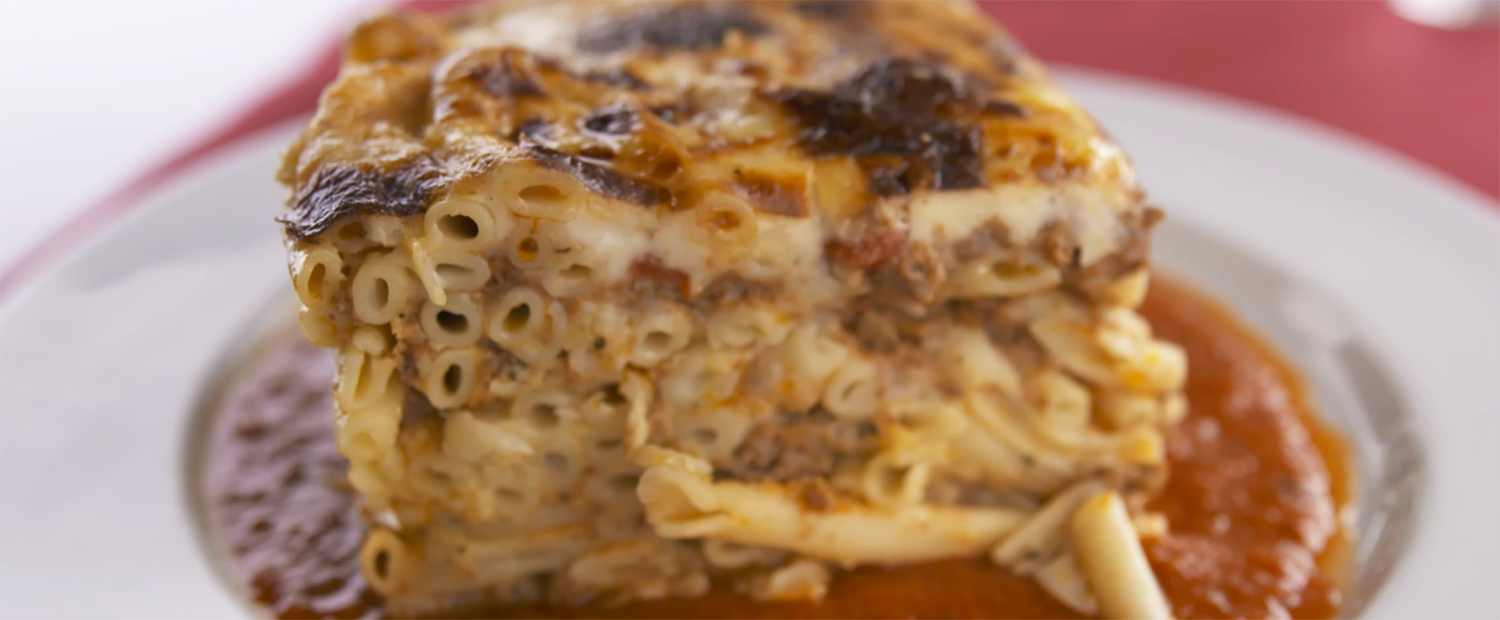 Pastitsio from Taverna Plaka