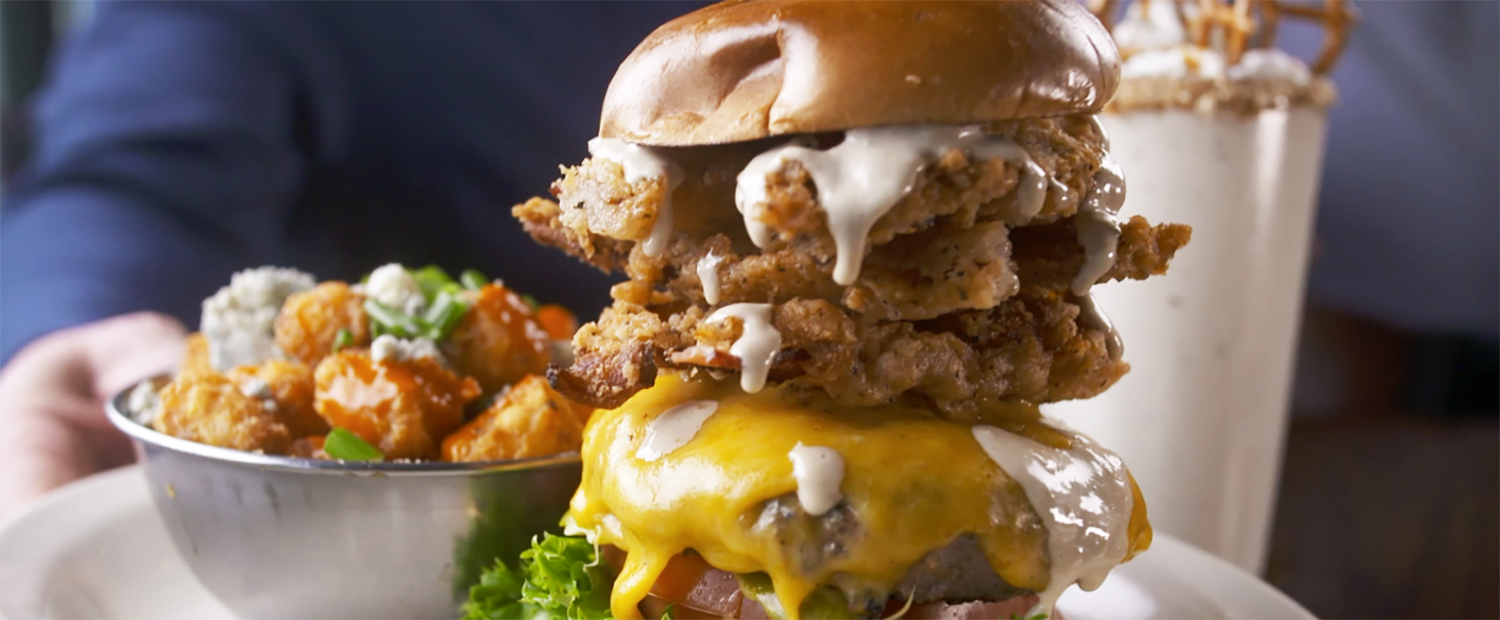 The Bad Ass Burger from Bad Daddy's Burger Bar