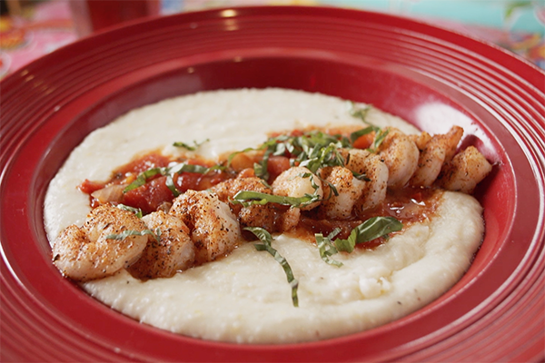 Shrimp and Grits from The Flying Biscuit Cafe