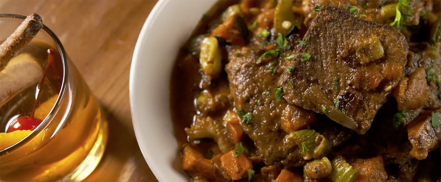 The pot roast from Hob Nob