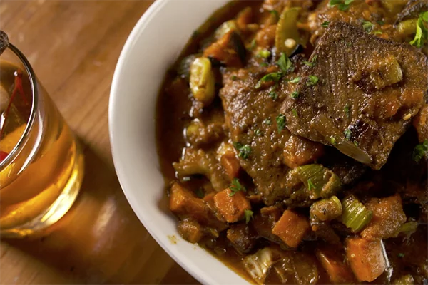 The pot roast from Hob Nob