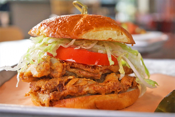 The Crispy Chicken Sandwich from LaGarde.