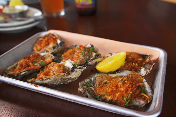 Grilled Oysters from LaGarde