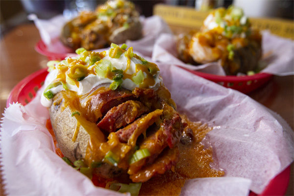 Mustard Seed BBQ - Stuffed Baked Potato