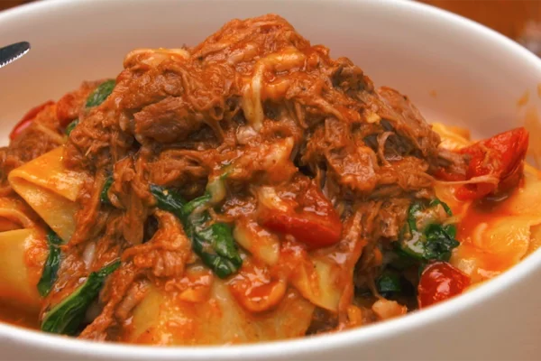 Pappardelle from Ecco Buckhead.