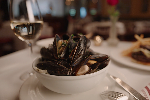 Mussels Le Coze from Bistro Niko in Buckhead.