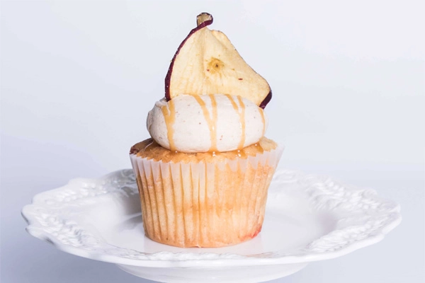 Cami Cakes - Cupcake aux pommes caramel | Photo : camicakes.com