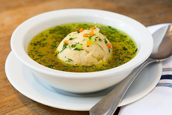 Matzoh Ball soup from The General Muir