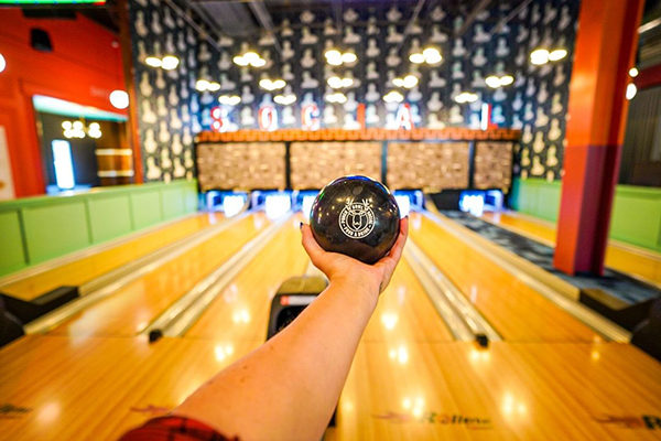 The Bowling Alley at Punch Bowl Social at The Battery.