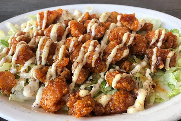 Cajun Creole gator bites from The Big Easy in West Midtown.