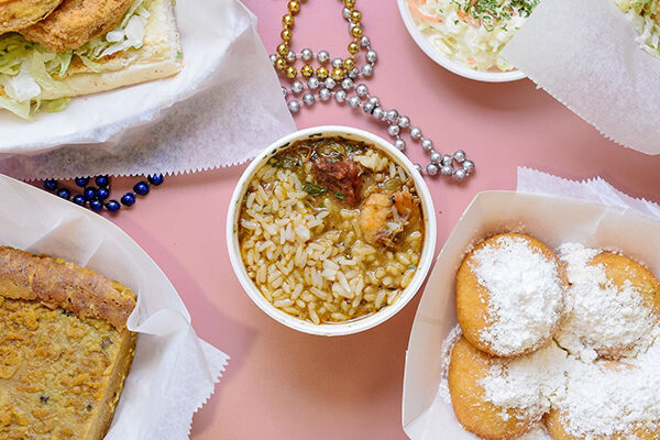 Cajun creole dishes from Just Loaf'n in Grant Park.