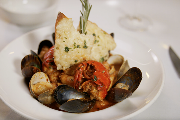 The Cioppino from Frankie's The Steakhouse.
