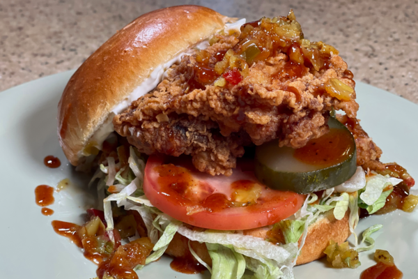 the southern belle sandwich from delilah's everyday soul