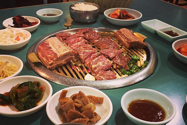 Korean BBQ from Hae Woon Dae BBQ.