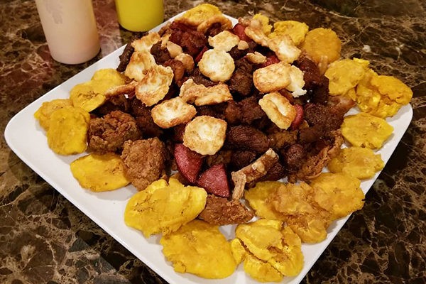 Appetizer platter from K. Bueno Latin Cafe.