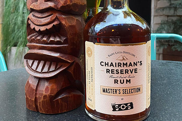 The Chairman's Reserve rum barrel from SOS Tiki Bar.