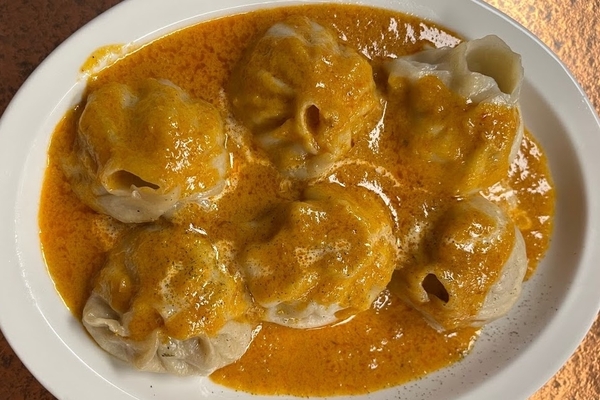 butter curry momo from himalayan kitchen