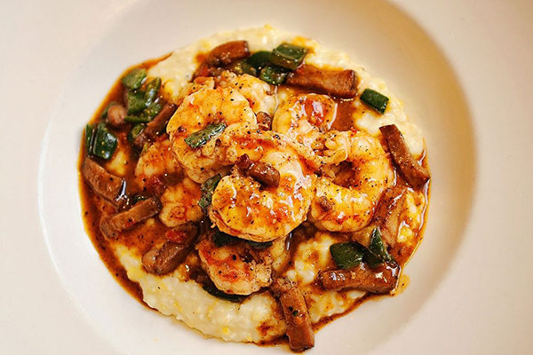 Shrimp and Grits from South City Kitchen.
