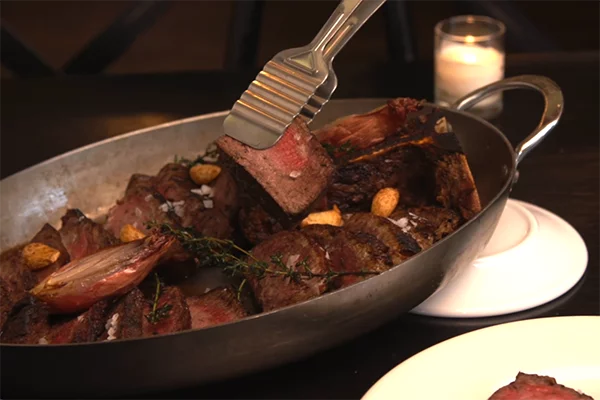 Porterhouse for Two from Uncle Jack's on Canton Street.