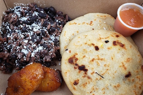 pupusas from buenos dias in atlanta