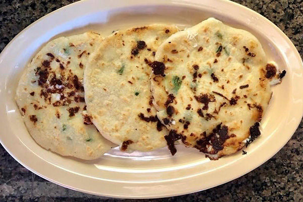 Pupusas from La Salvadorenita