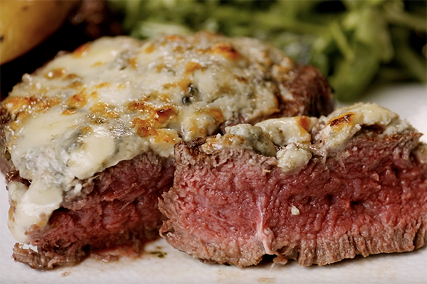 NY Strip from Luciano's Ristorante Italiano.