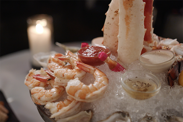 The Full Monty Seafood Tower from Kevin Rathbun Steak.