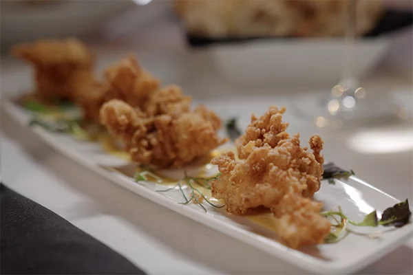 Lobster Fritters from Kevin Rathbun Steak.