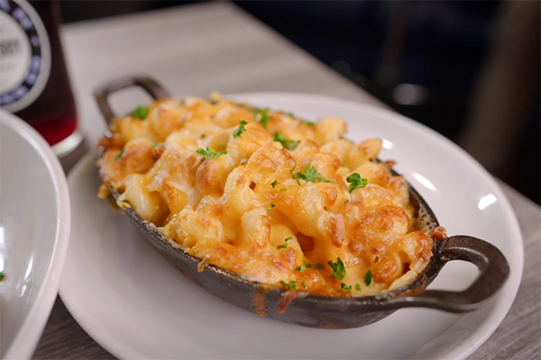 Mac and cheese from Roc South.