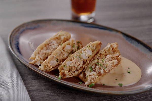 Seafood Eggrolls from Roc South.