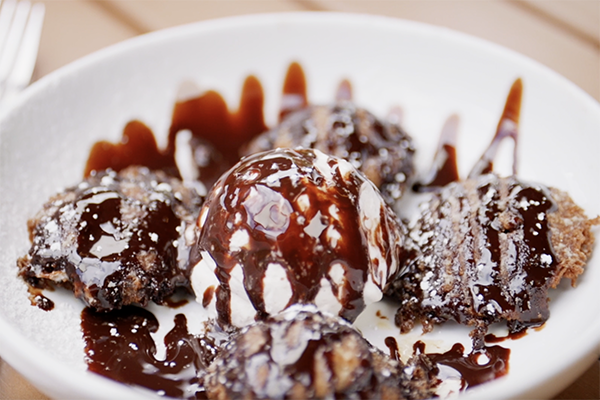 Fried Oreos from Central City Tavern.