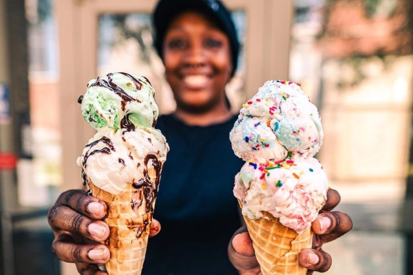 15 of Atlanta's Best Ice Cream Shops - Best places to eat in Atlanta, GA 8 Rolled Ice Cream sundae from Where
