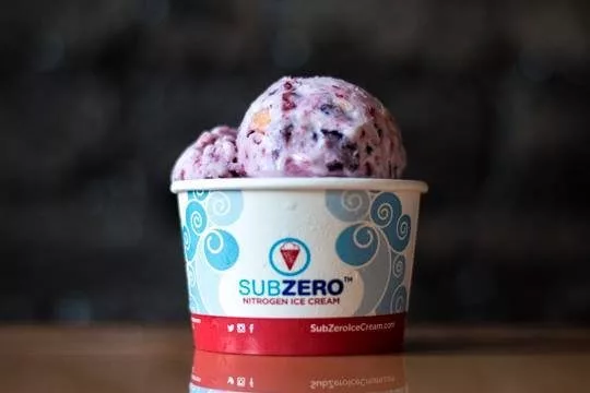 Subzero Nitrogen Ice Cream | Photo: Facebook.com/subzeroicecream