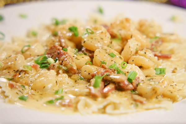 Shrimp and Tasso pasta from Copeland's.